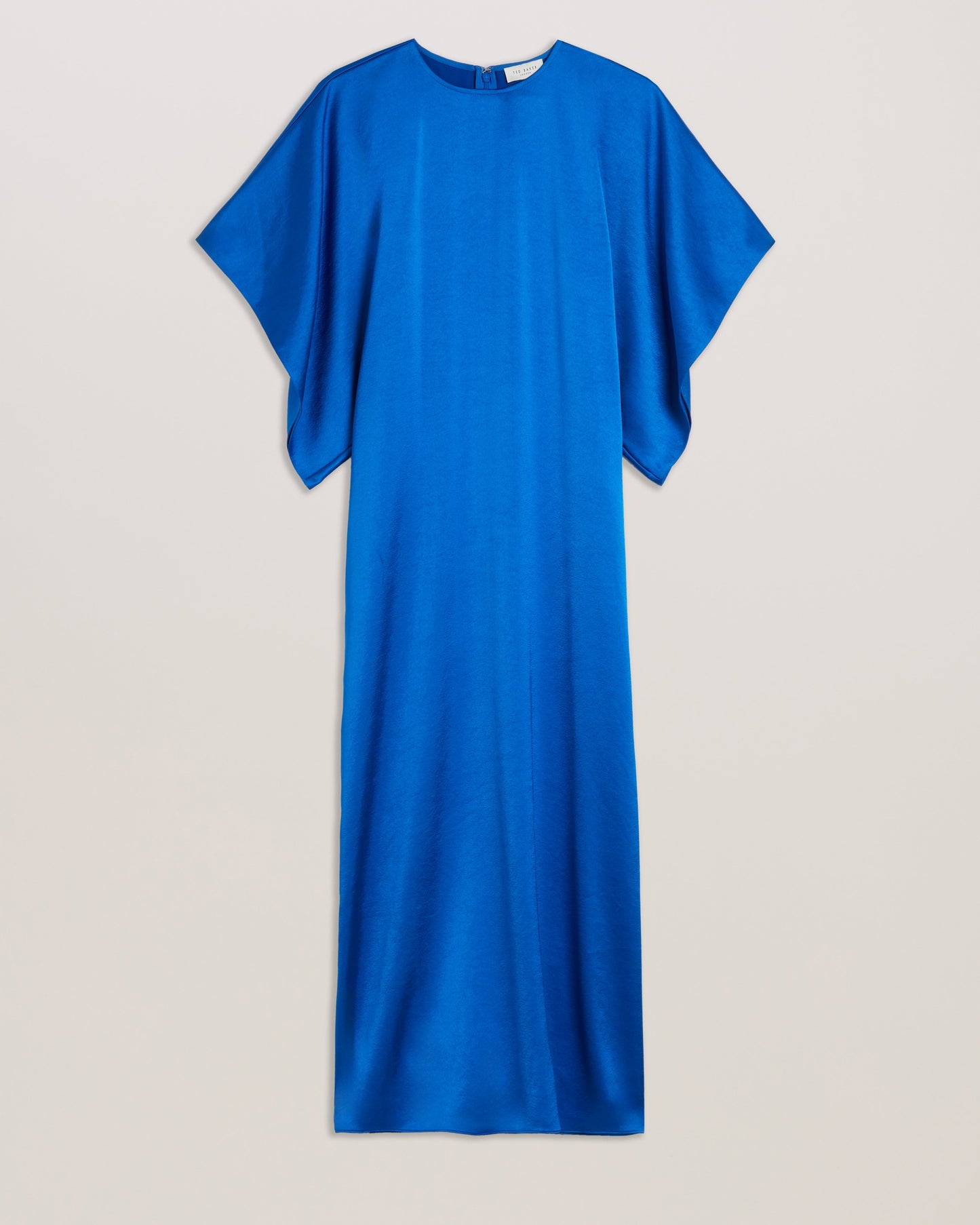Women's Navala-Batwing Sleeve Side Split Midi Dress Blue