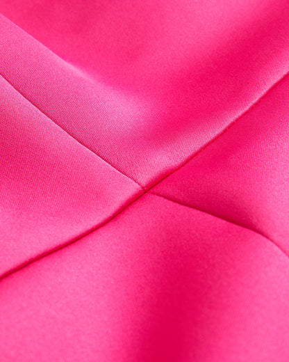 Women's Kavala-Tie Strap Bodice Waist Mini Dress Fuchsia