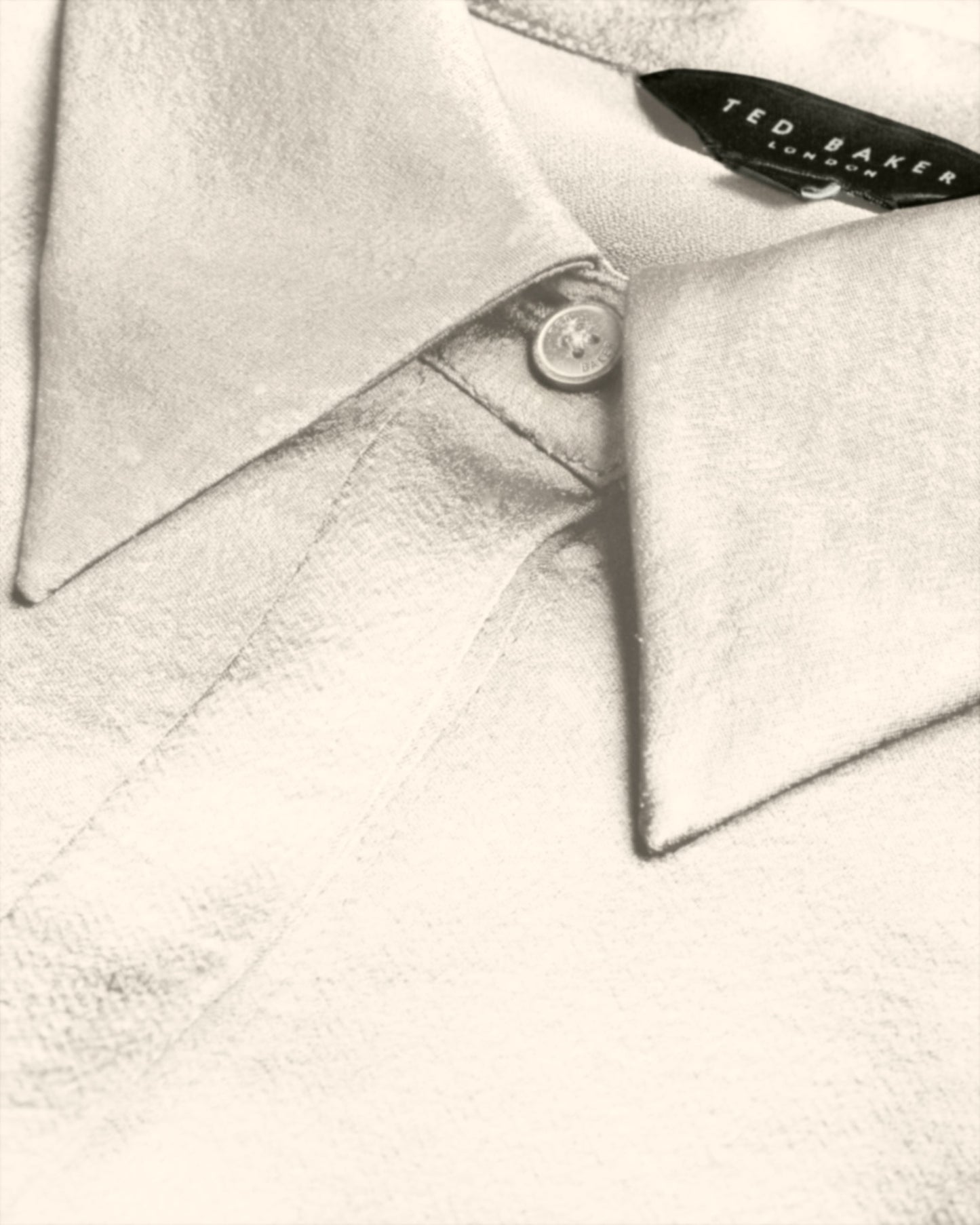 Women's Sonora-Long Line Satin Shirt Ivory