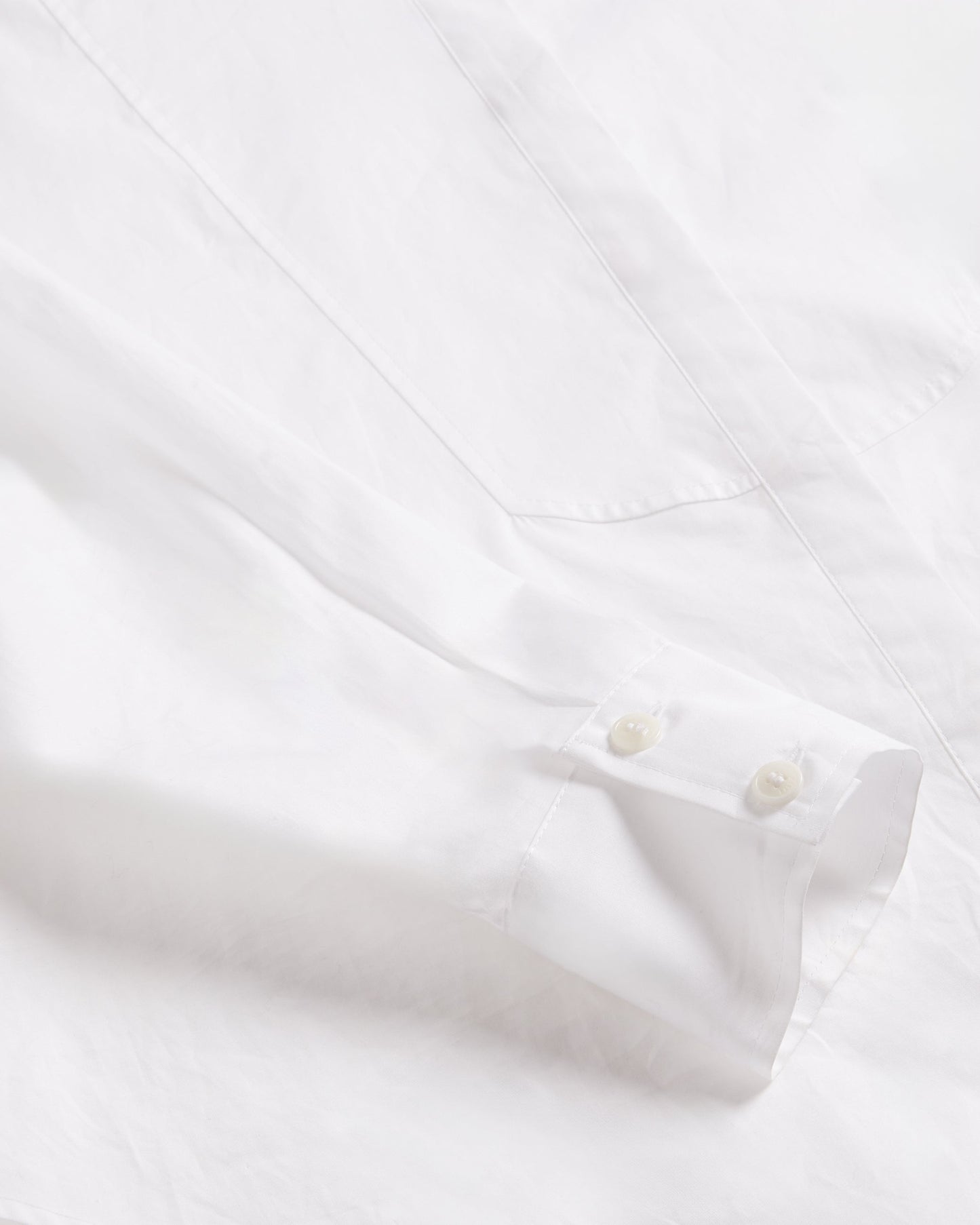 Women's Izote-Oversized Drop Shoulder Bib Detail White