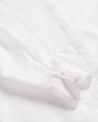 Women's Izote-Oversized Drop Shoulder Bib Detail White
