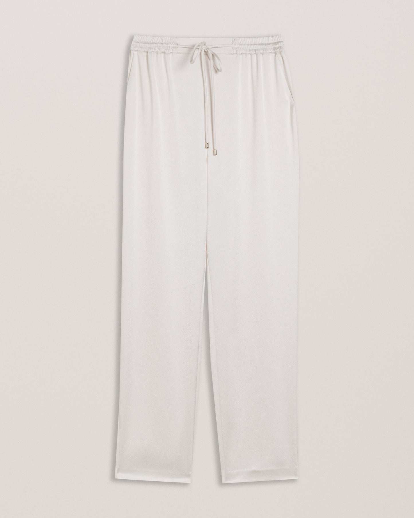 Women's Natori-Satin Slim Taper Jogger Ivory
