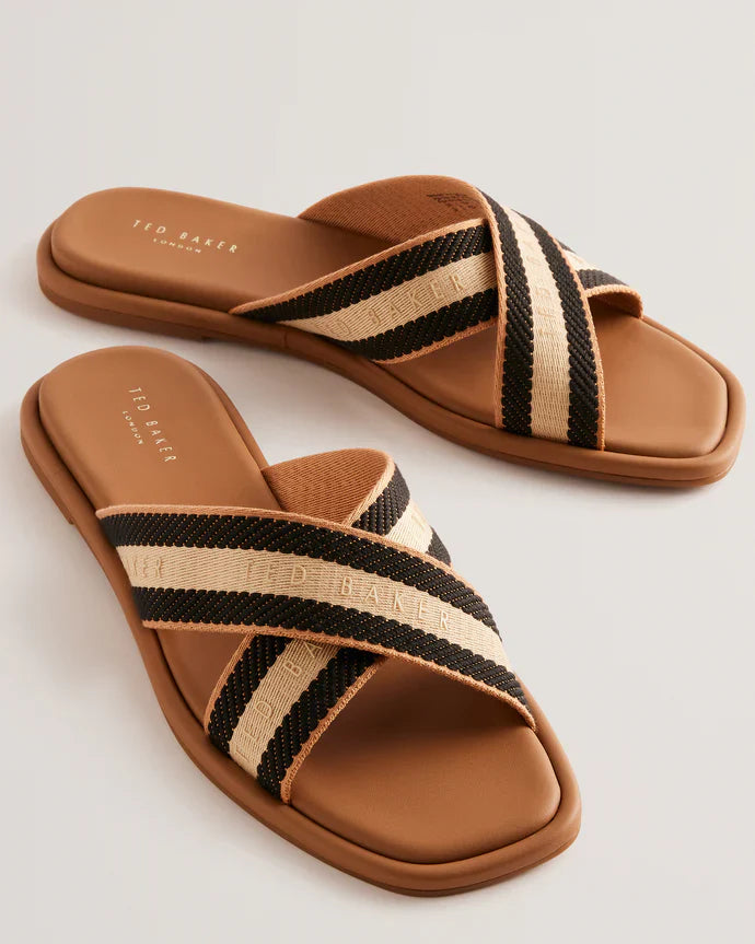 Women's ASHIKA-Webbing Flat Sandal