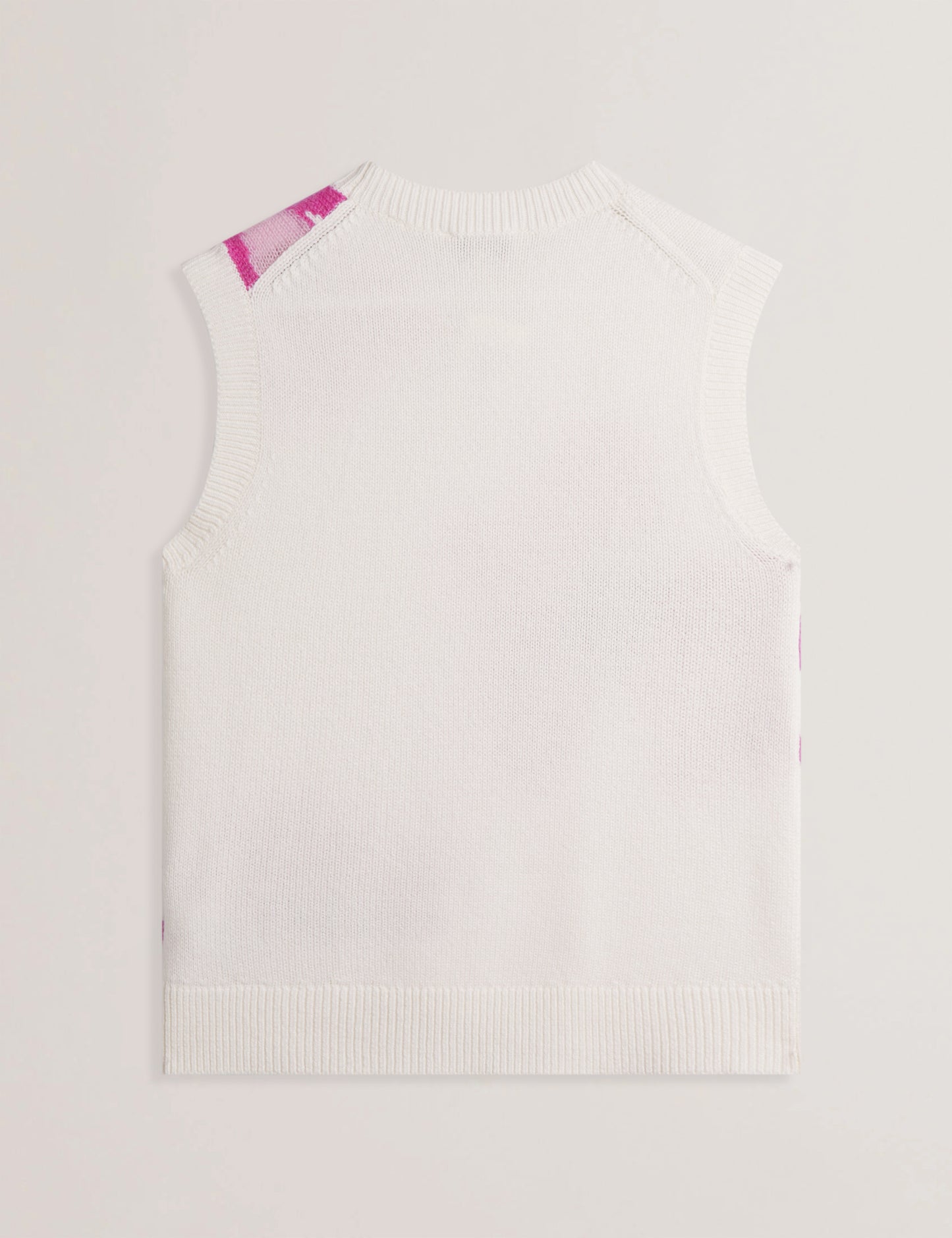 Womens SELENHA-Intarsia Knitted Floral Tank
