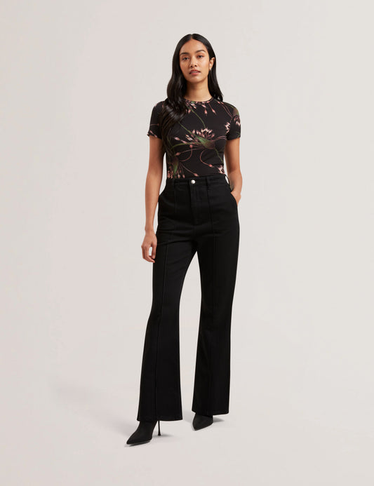 Women's LEXIII-Printed Fitted Tee