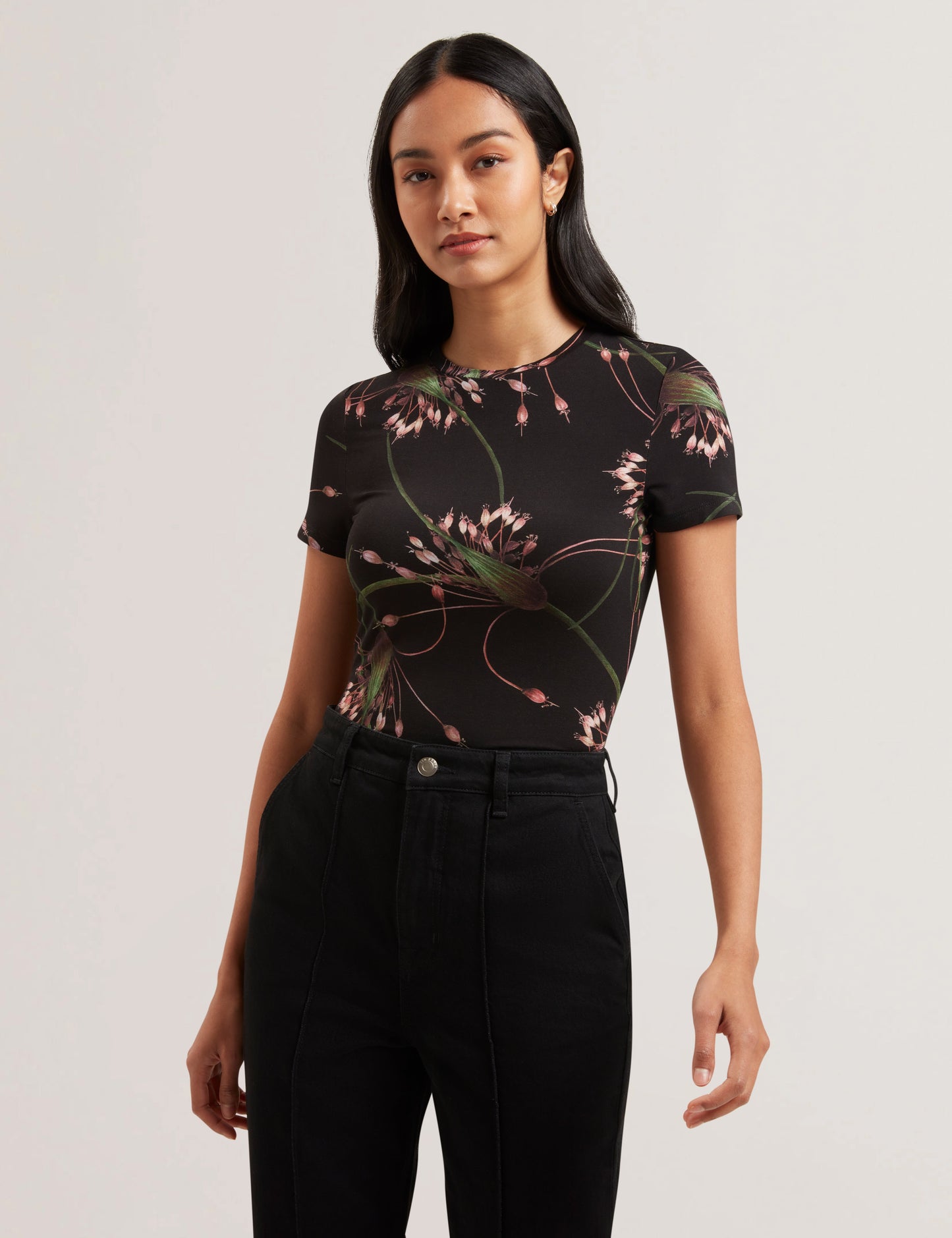 Women's LEXIII-Printed Fitted Tee