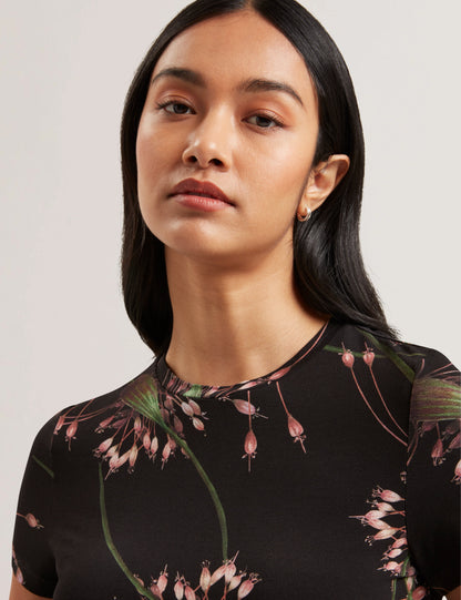 Women's LEXIII-Printed Fitted Tee