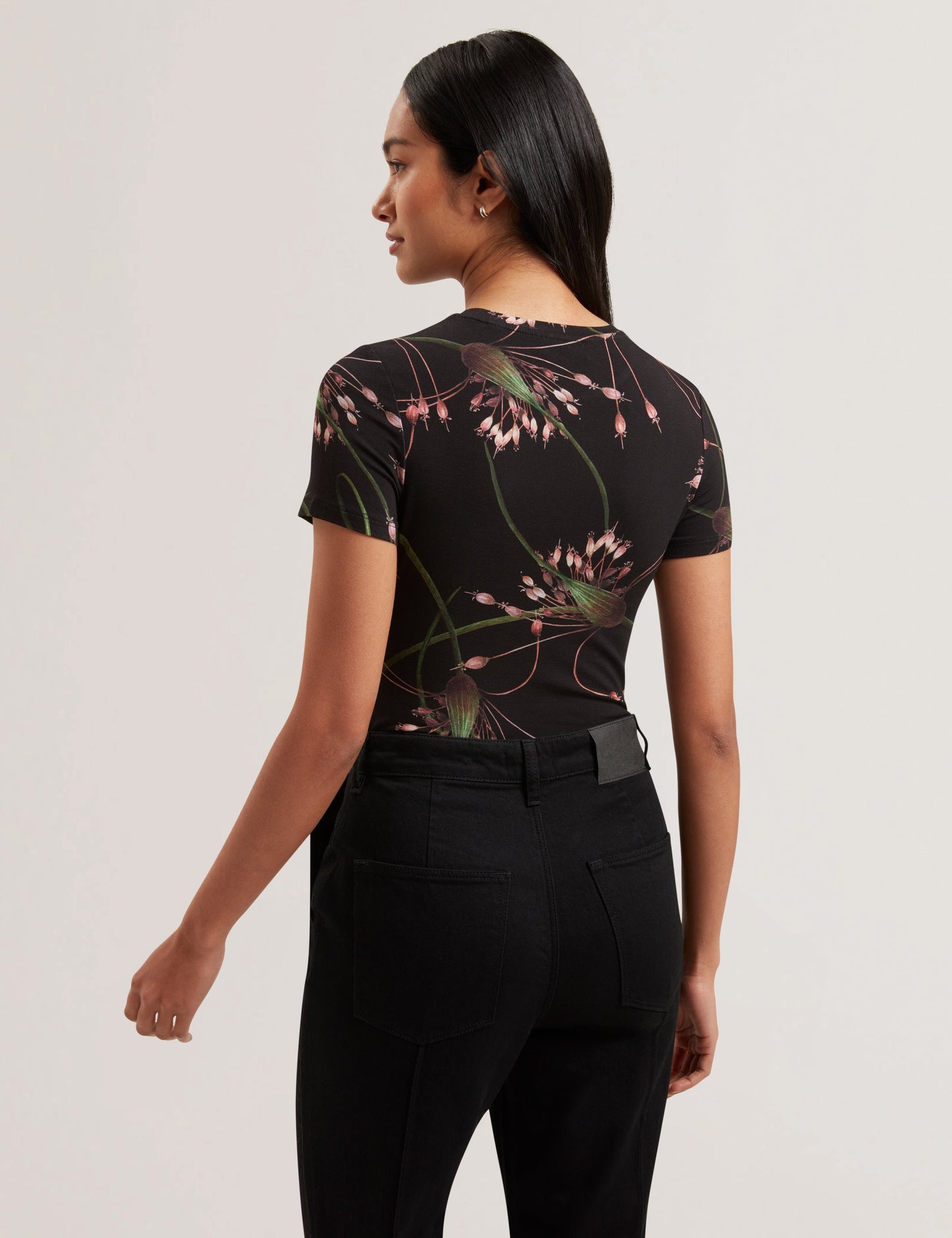 Women's LEXIII-Printed Fitted Tee
