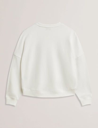 Women's JANETTT-Embroidered Logo Balloon Sleeve