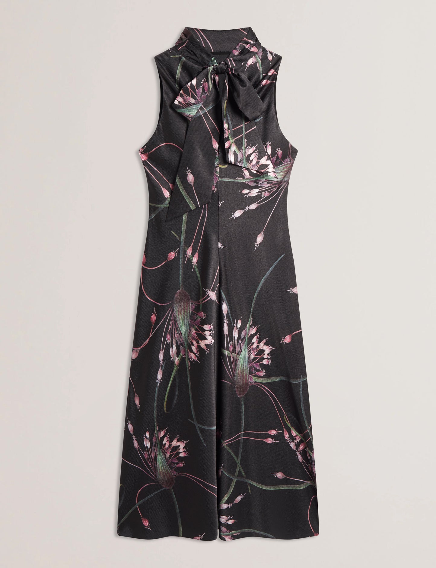 Women's Antua-Printed Cowl Neck Midi Slip Dress