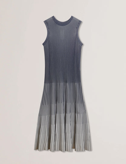 Women's DILYLAA-Textured Stripe Knitted Dress