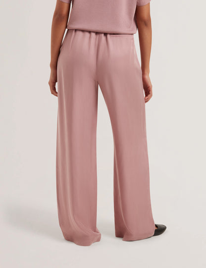 Women's VINCA-Cupro Wide Leg Trouser