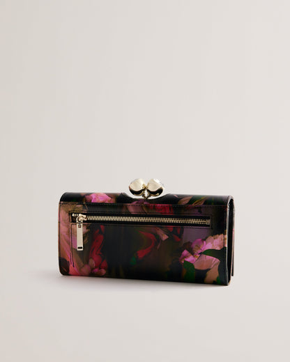Women's Safile-Printed Bobble Purse Black