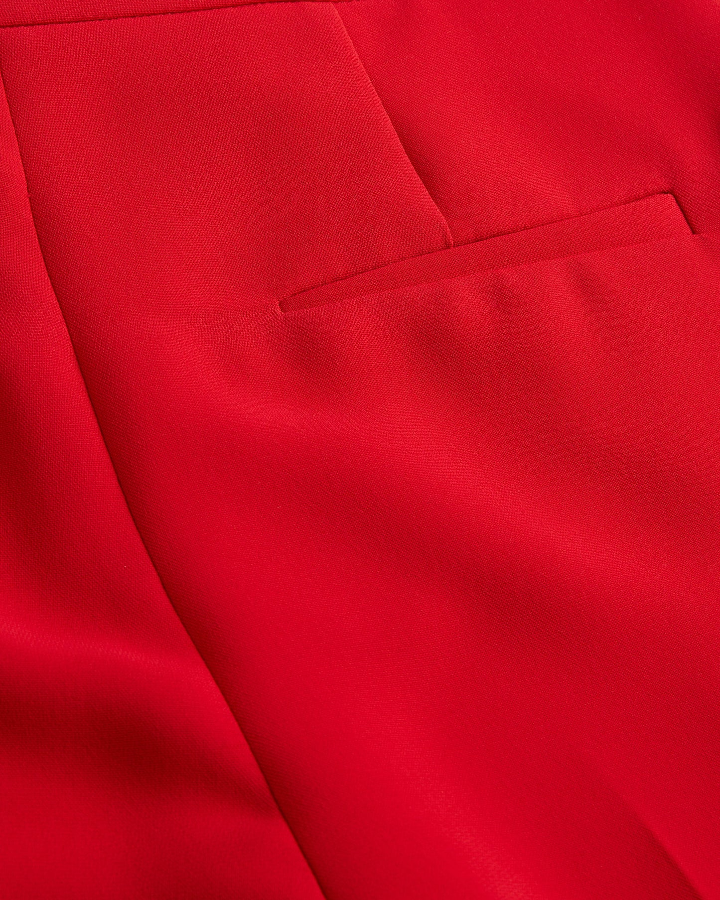 Women's Manattl-Tapered Tailored Trouser Red