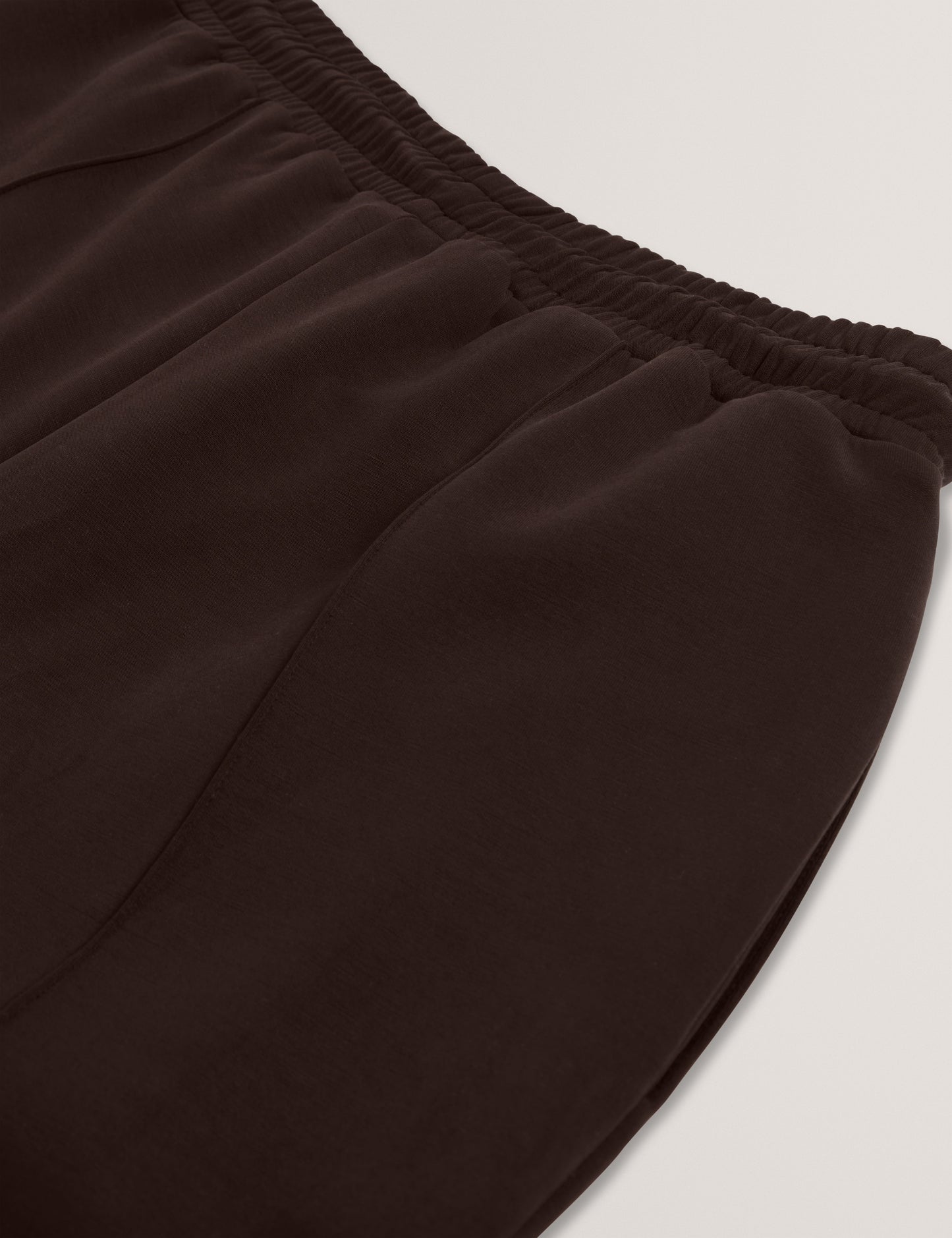 NOWELLL: Cupro Split Hem Jogger
