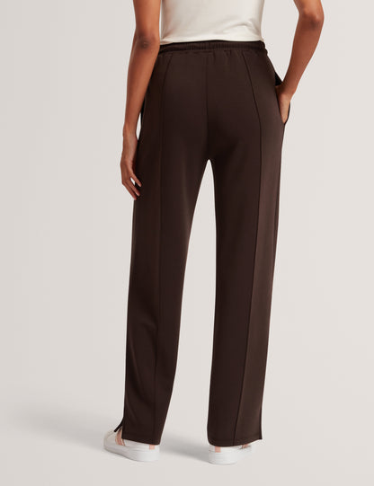 NOWELLL: Cupro Split Hem Jogger