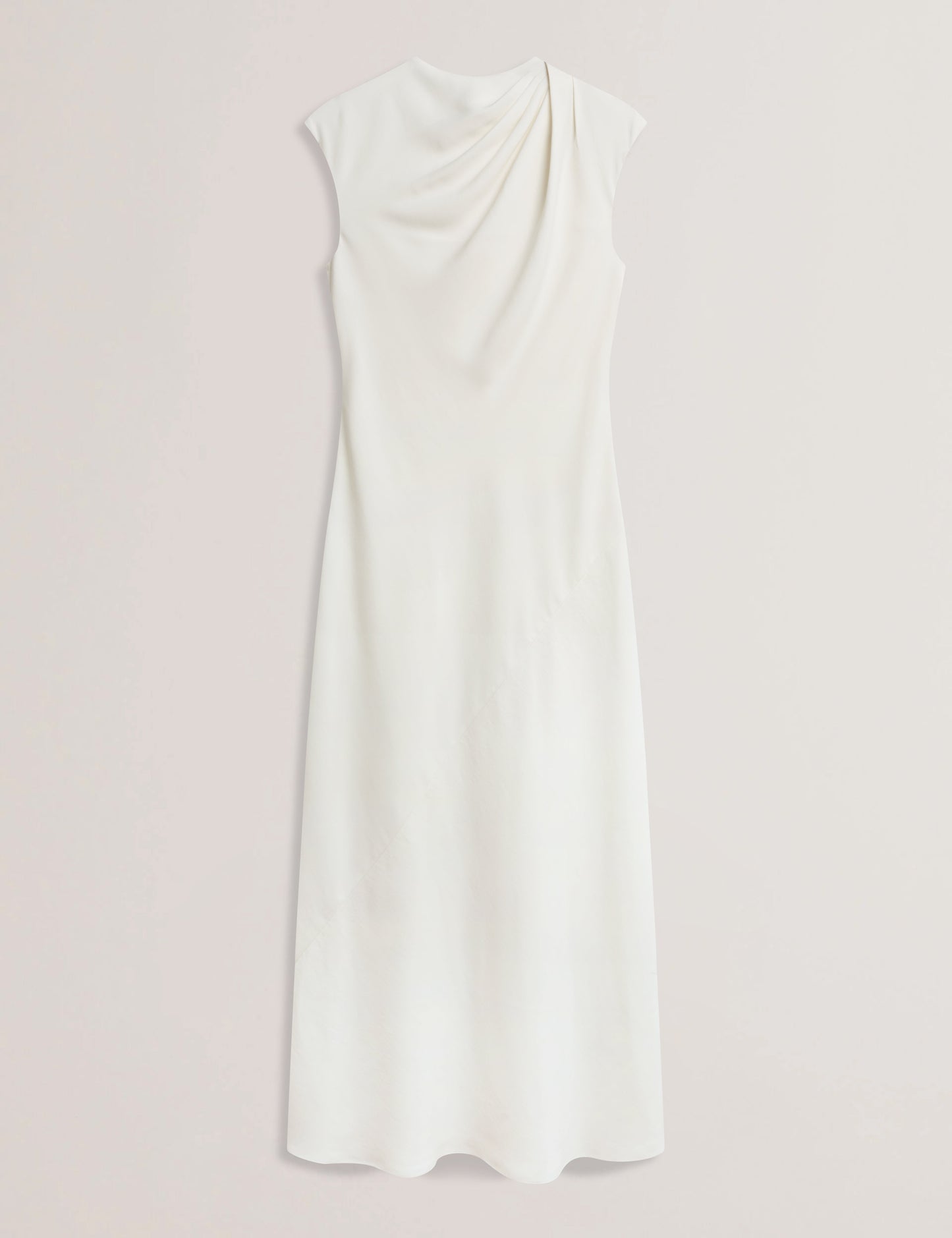 Women's KYAMOS-Drape Detail Slip Maxi Dress