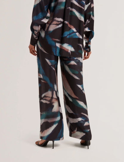 Women's Ulipa-Printed Wide Leg Trousers