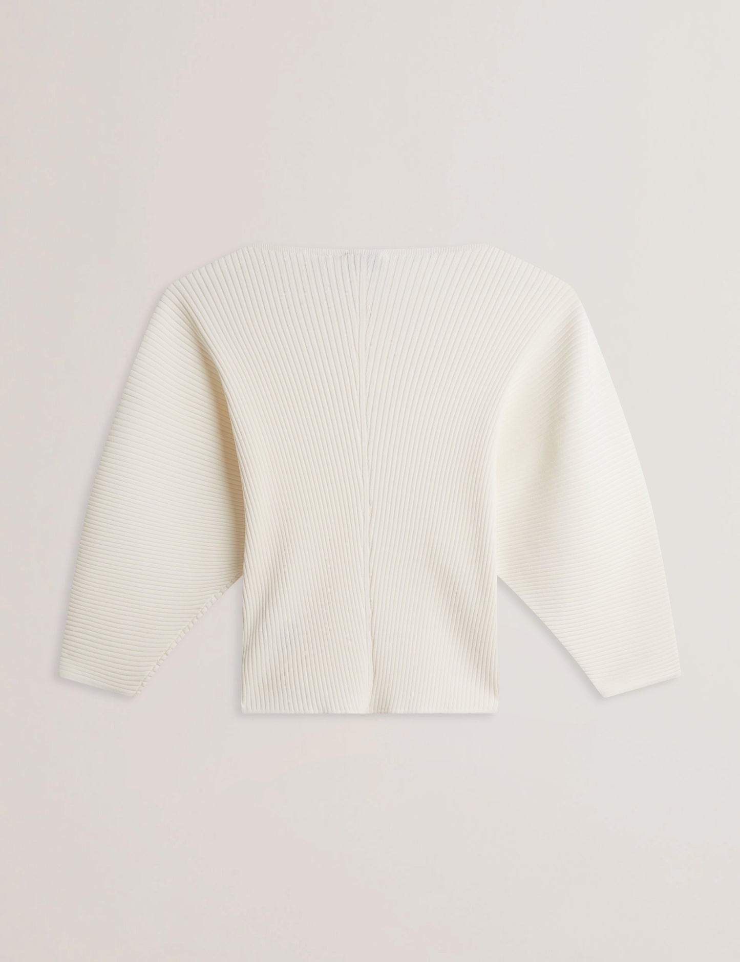 Womens LILABTH-Sculptured Rib Sweater Ivory