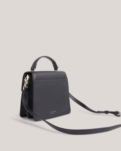 Women's Roselii-Bar Detail Medium Top Handle Bag Black