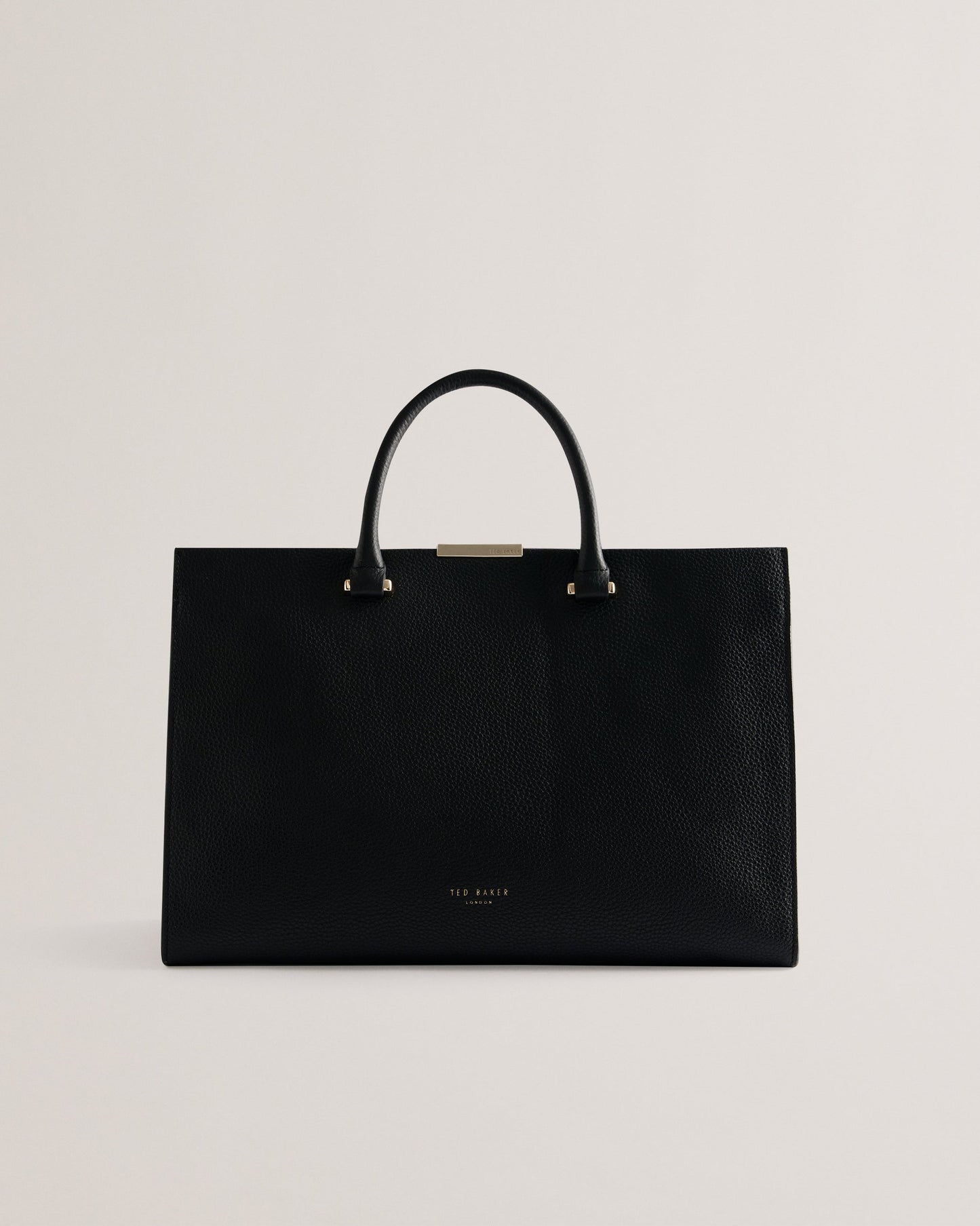 Women's Rosane-Bar Detail Medium Tote Bag Black