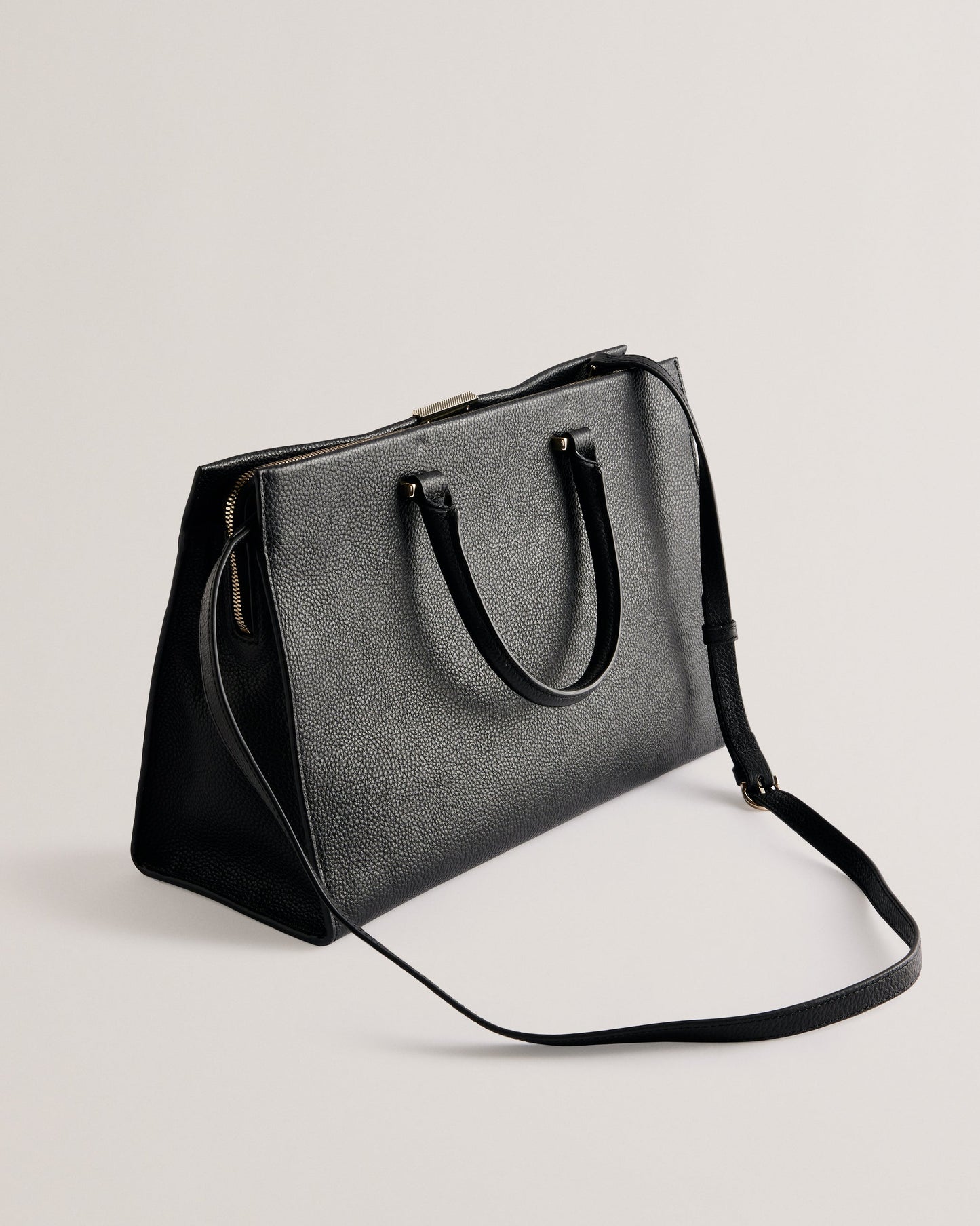 Women's Rosane-Bar Detail Medium Tote Bag Black