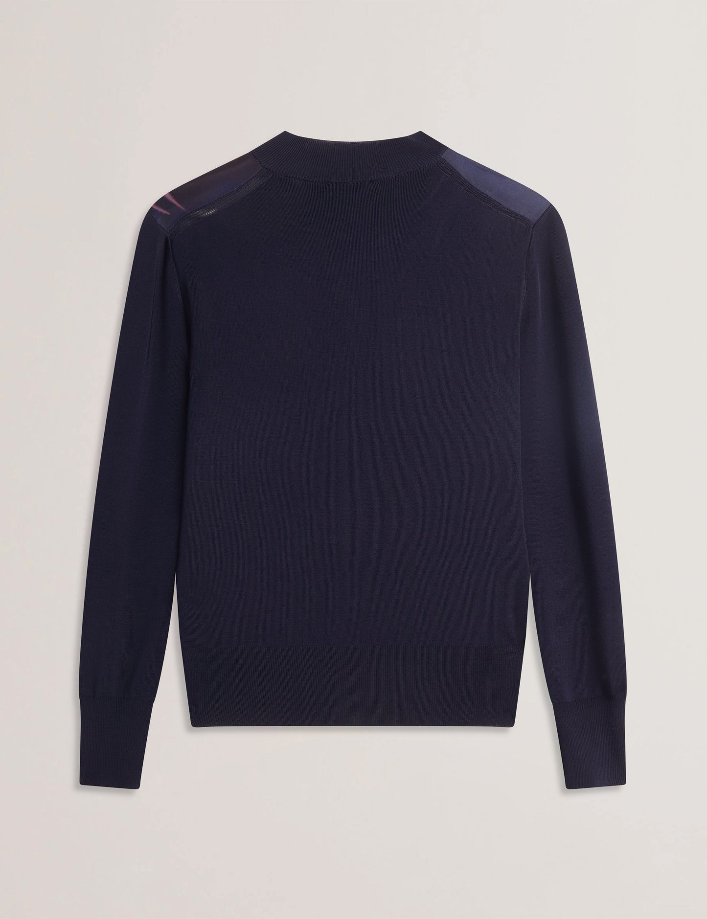 Women's PAULEAN-Woven Front Knitted Cardigan