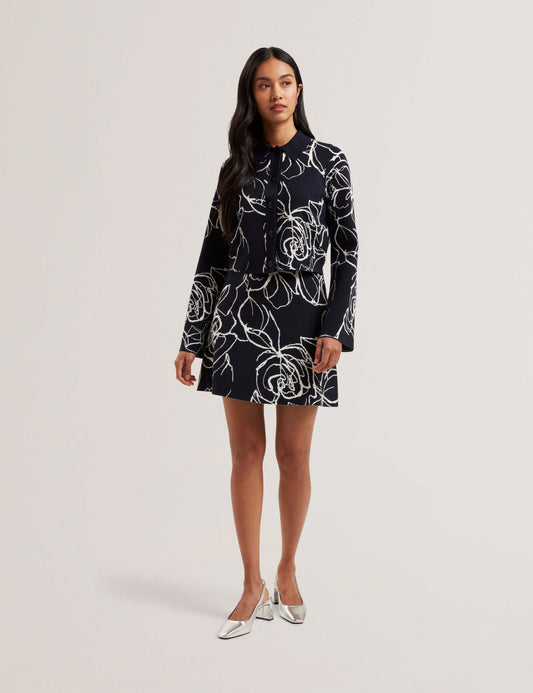 Women's AURBRRY-Jacquard Knit Mini Skirt