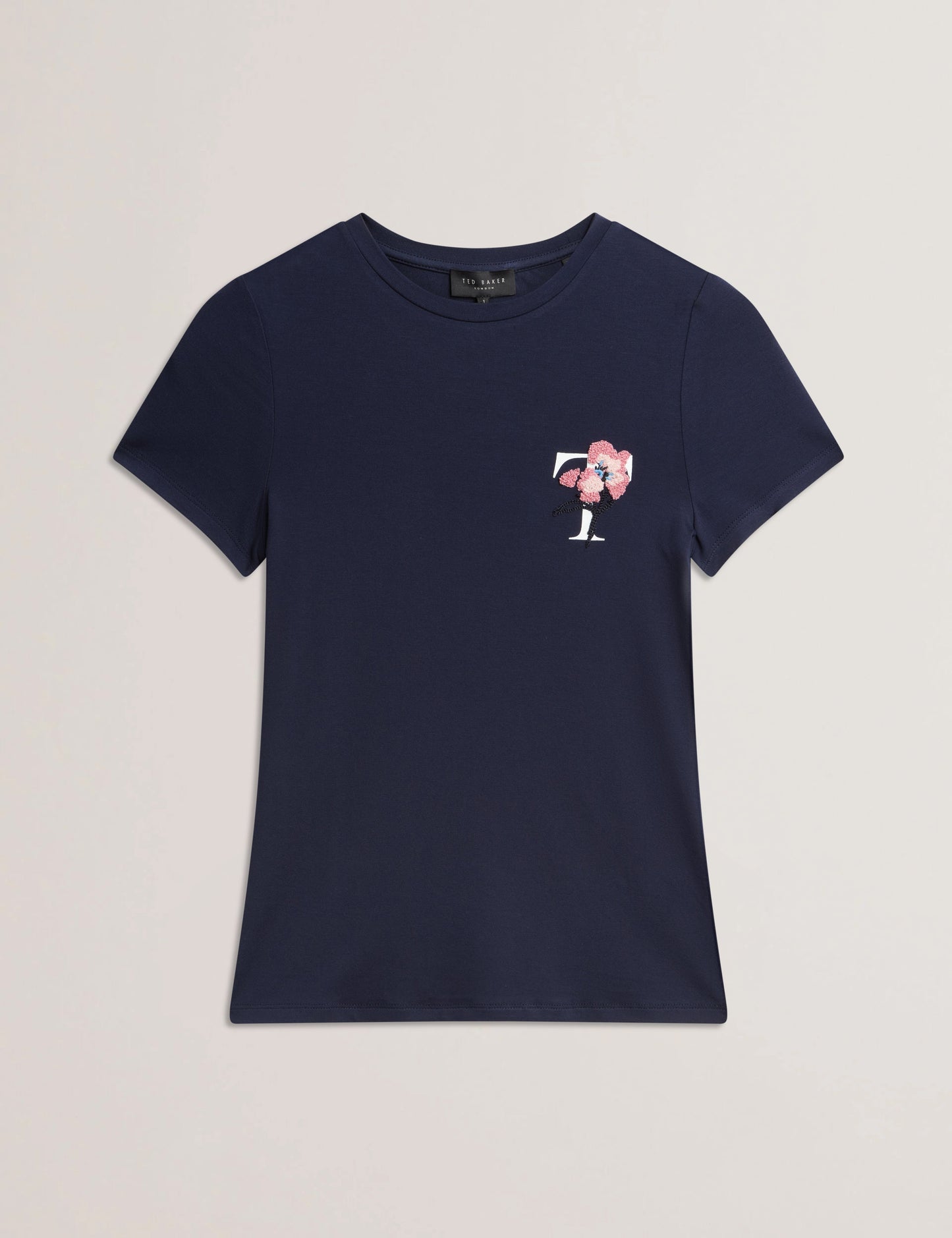 Women's CARNELA-Embroidered Logo Short Sleeve