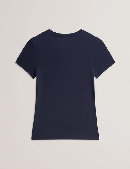 Women's CARNELA-Embroidered Logo Short Sleeve