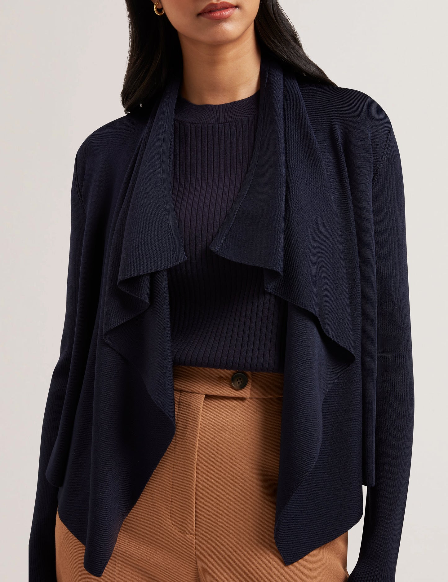 Women's ELLIYY-Waterfall Front Cardigan
