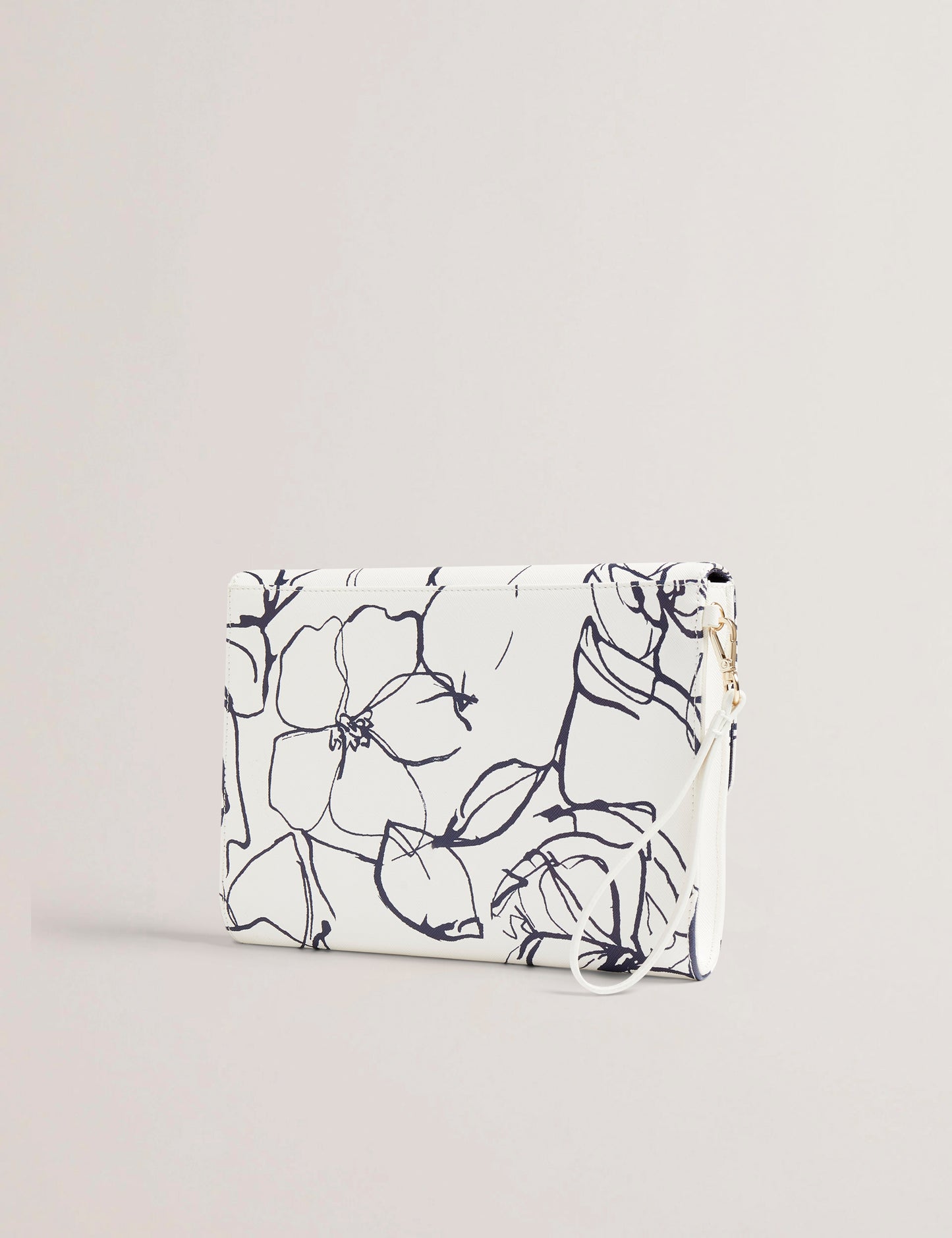 Women's ALMIKON-Linear Rose Pouch Cream
