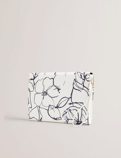Women's ALMIKON-Linear Rose Pouch Cream