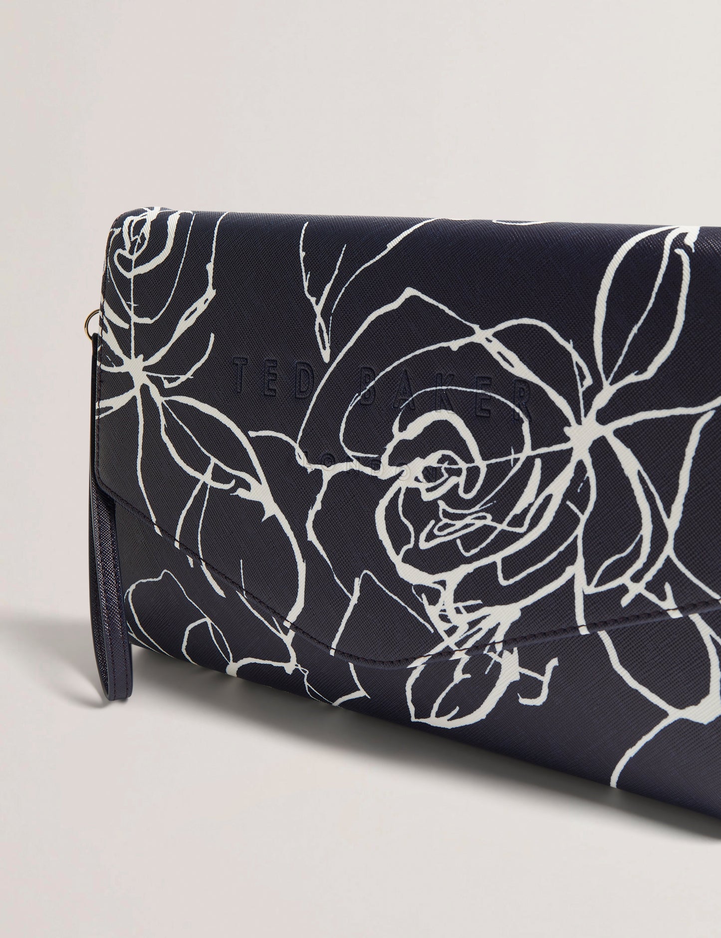 Women's ALMIKON-Linear Rose Pouch Navy