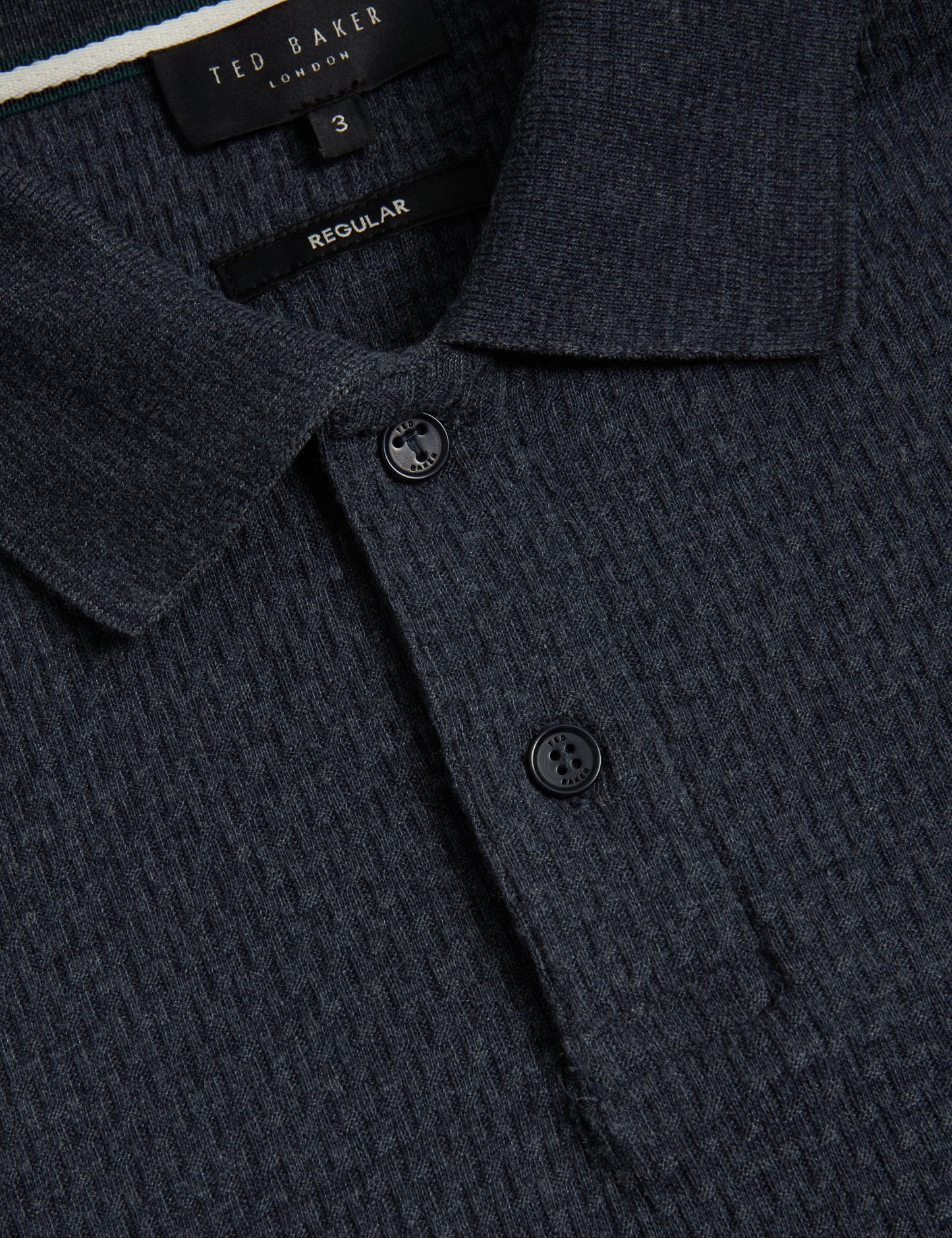 Men's REDMAN-SS Regular Textured Polo