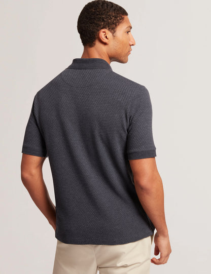 Men's REDMAN-SS Regular Textured Polo