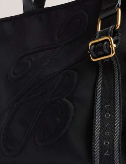 Women's HALEA-TB Script Padded Nylon Large S Black
