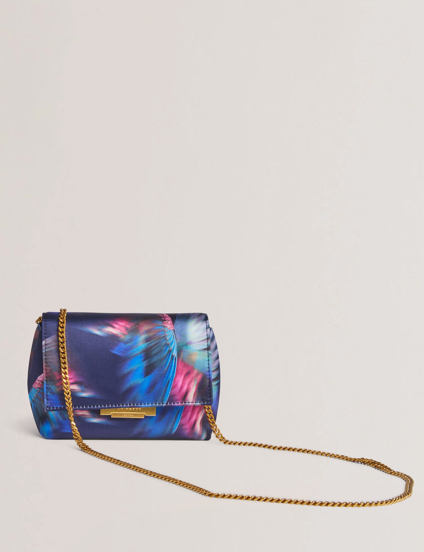 Women's LIBBEA-Feather Print Crossbody bag Navy