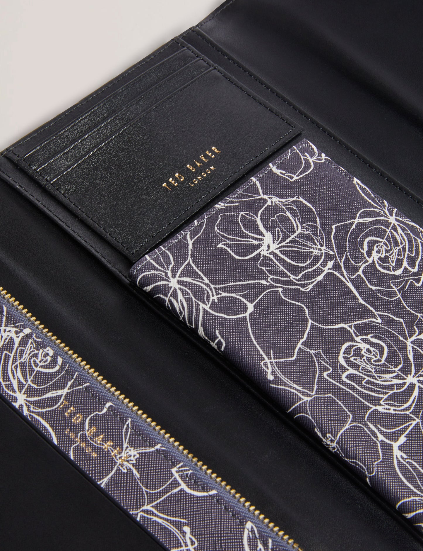Women's KELLES-Linear Rose Travel Wallet
