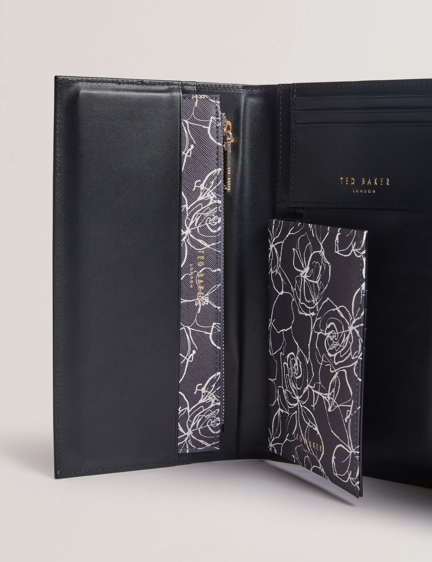 Women's KELLES-Linear Rose Travel Wallet