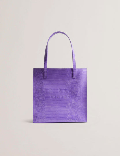 Women's CROCCON-Croc Effect Large Icon Bag