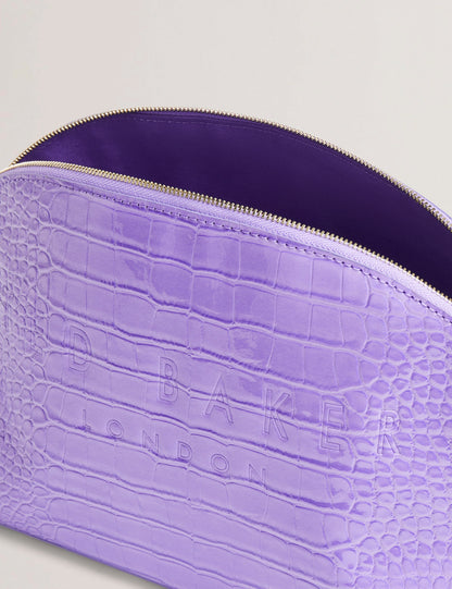 Women's CROCANA-Croc Effect Large Washbag