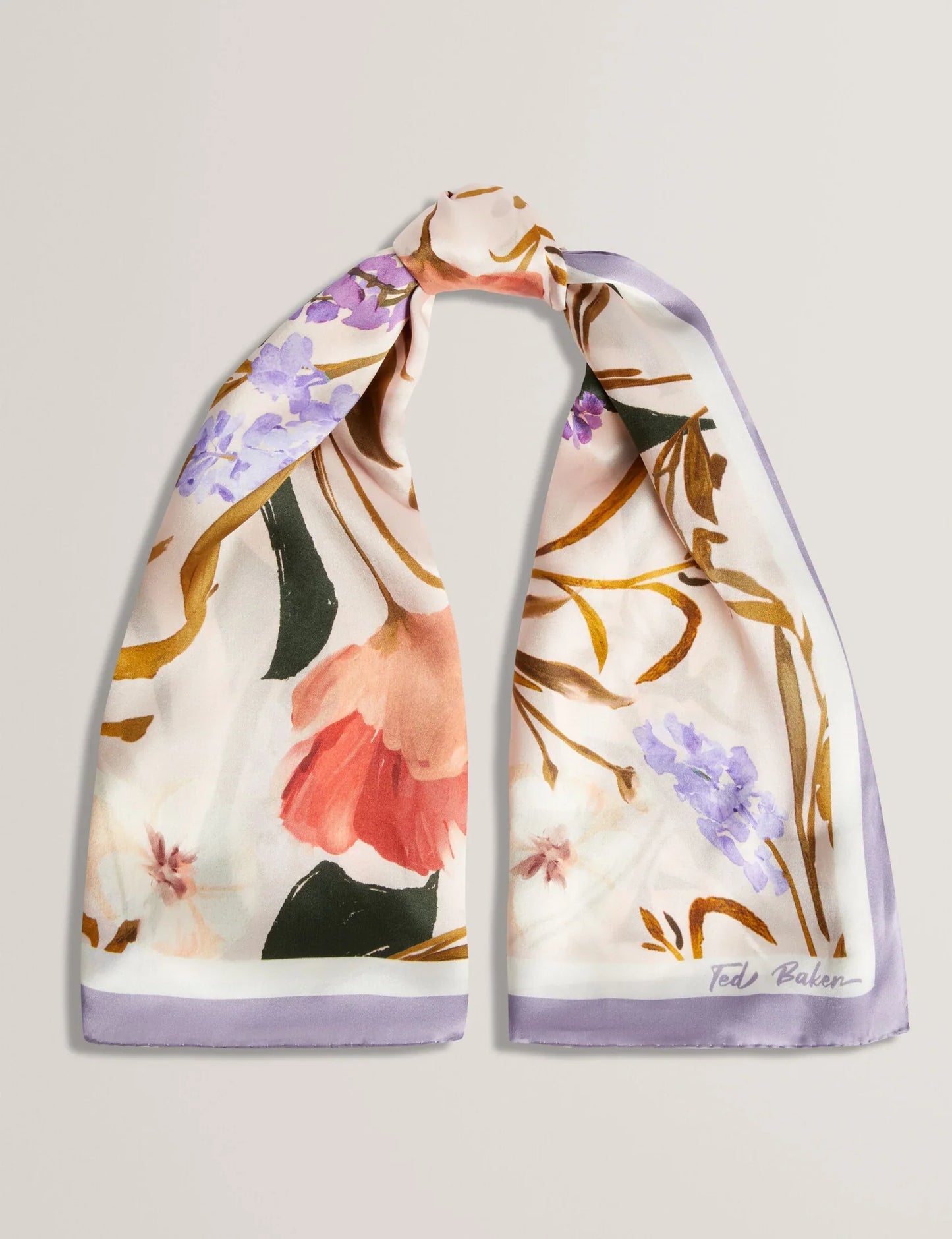 Women's NICLAE-Printed Silk Square Scarf