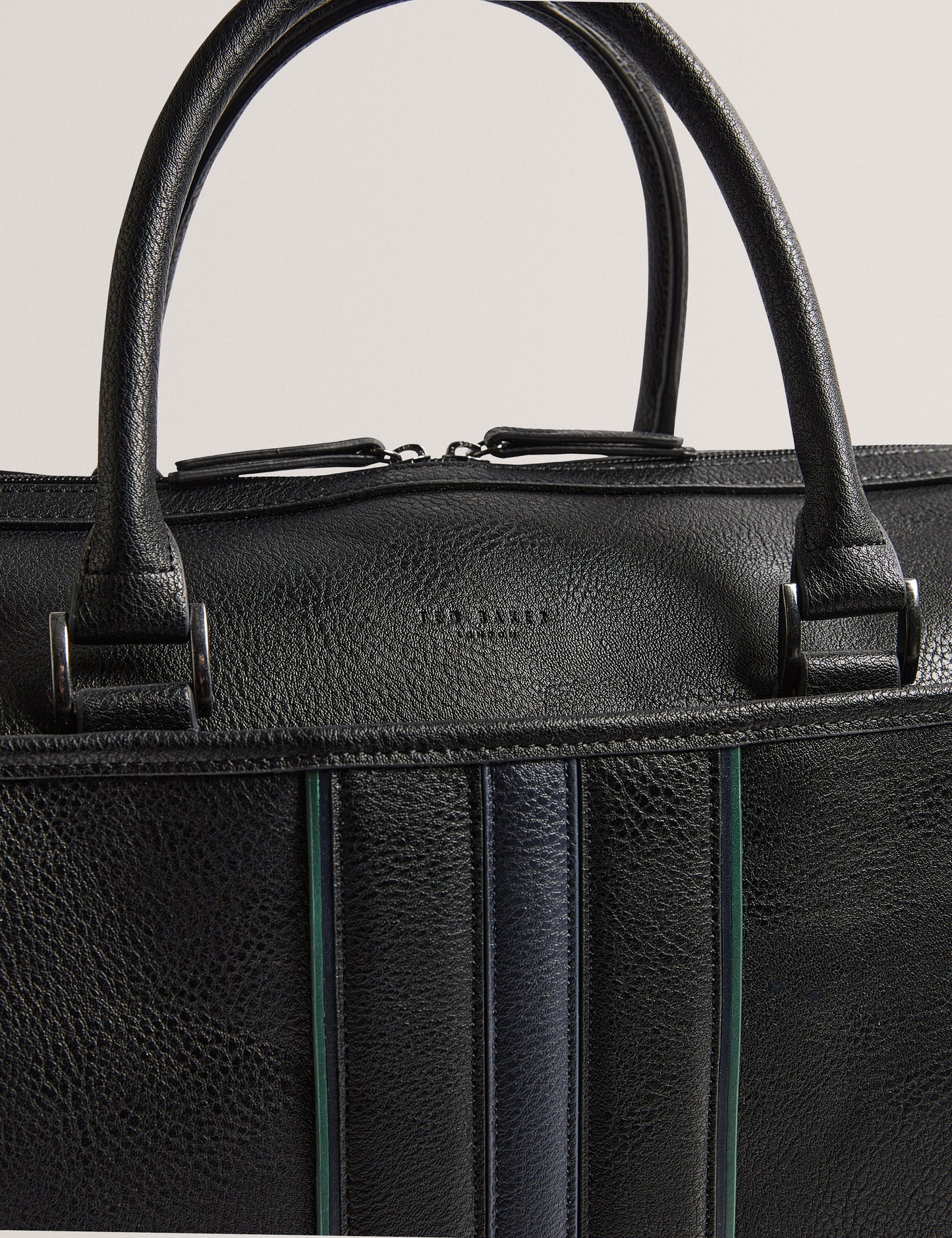 KELVIN: Stripe PU Holdall