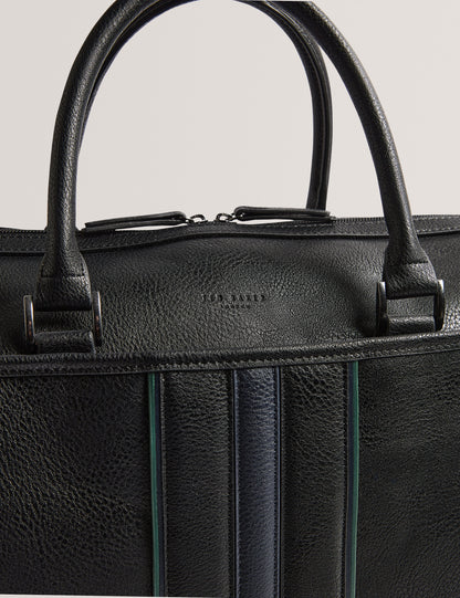 KELVIN: Stripe PU Holdall