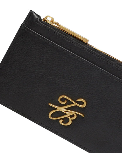 Women's MARLEAH-TB Script Zip Card Holder