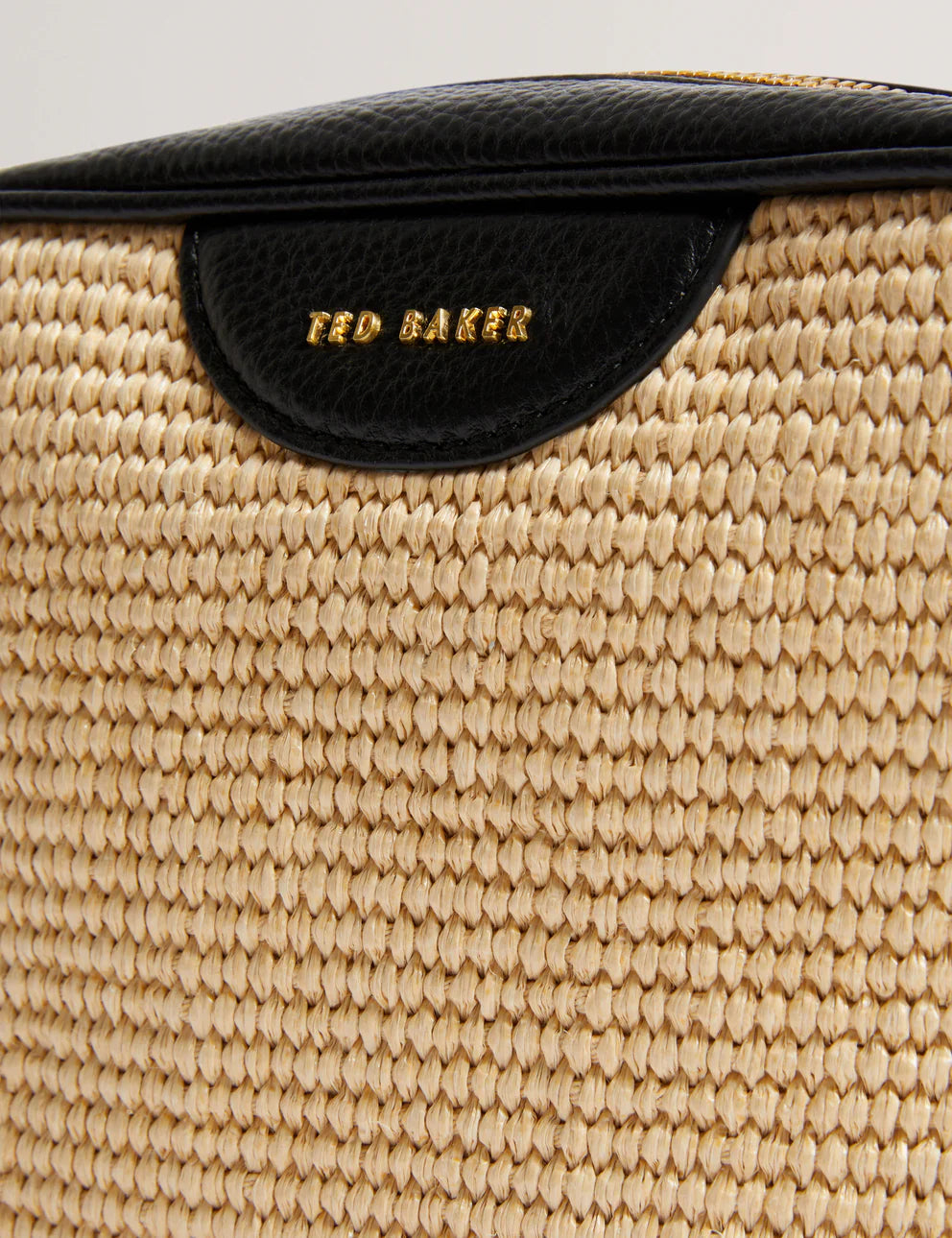 Women's BARDAS-Webbing Faux Raffia Crossbody Bag