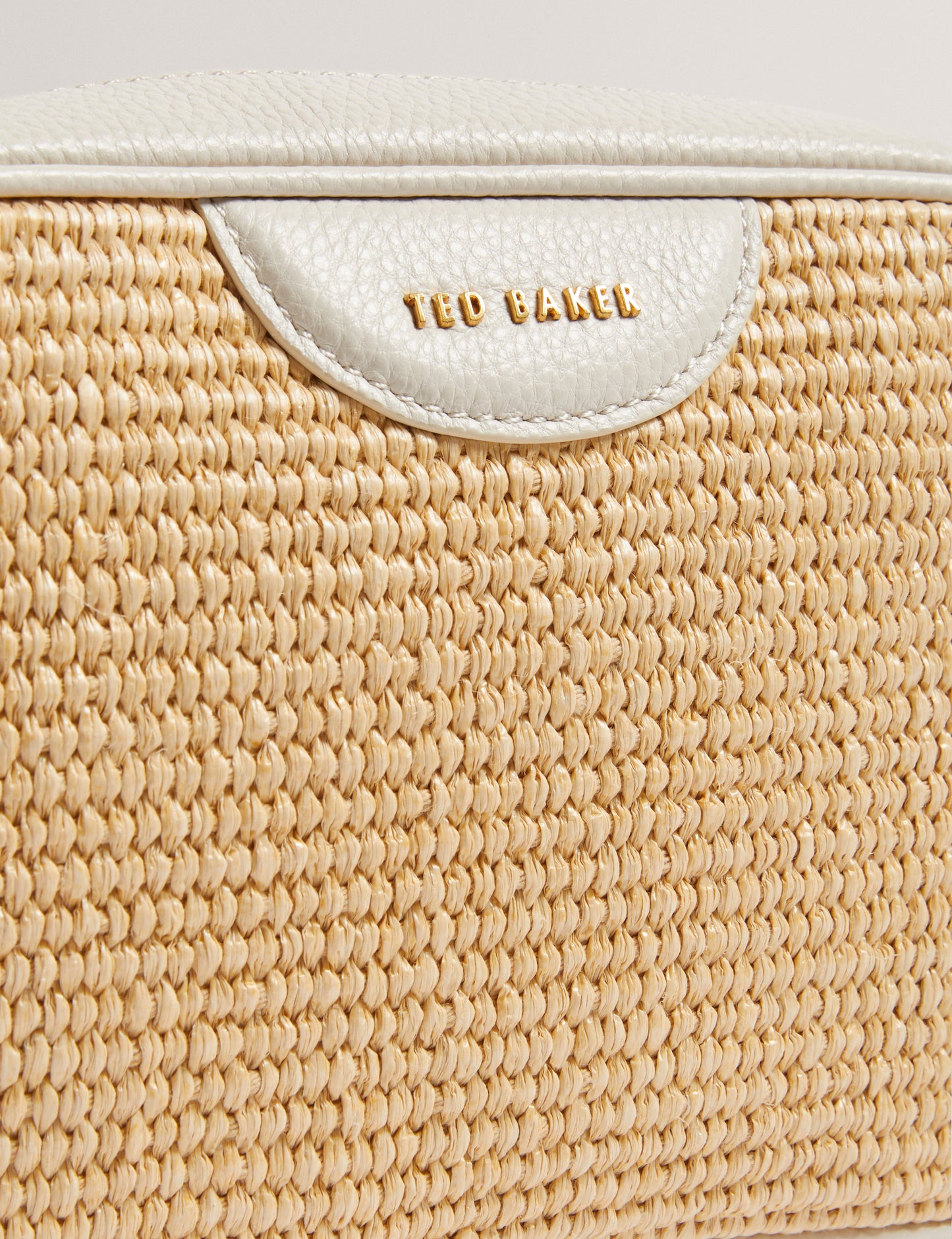 Women's BARDAS-Webbing Faux Raffia Camera Bag