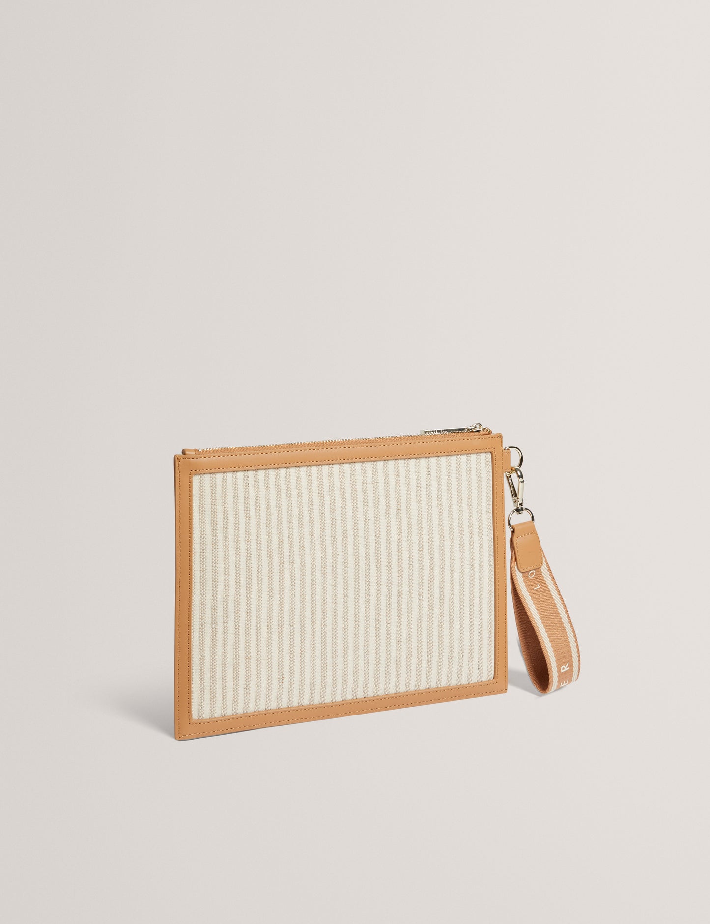 HAYSS: Striped Canvas Webbing Pouch