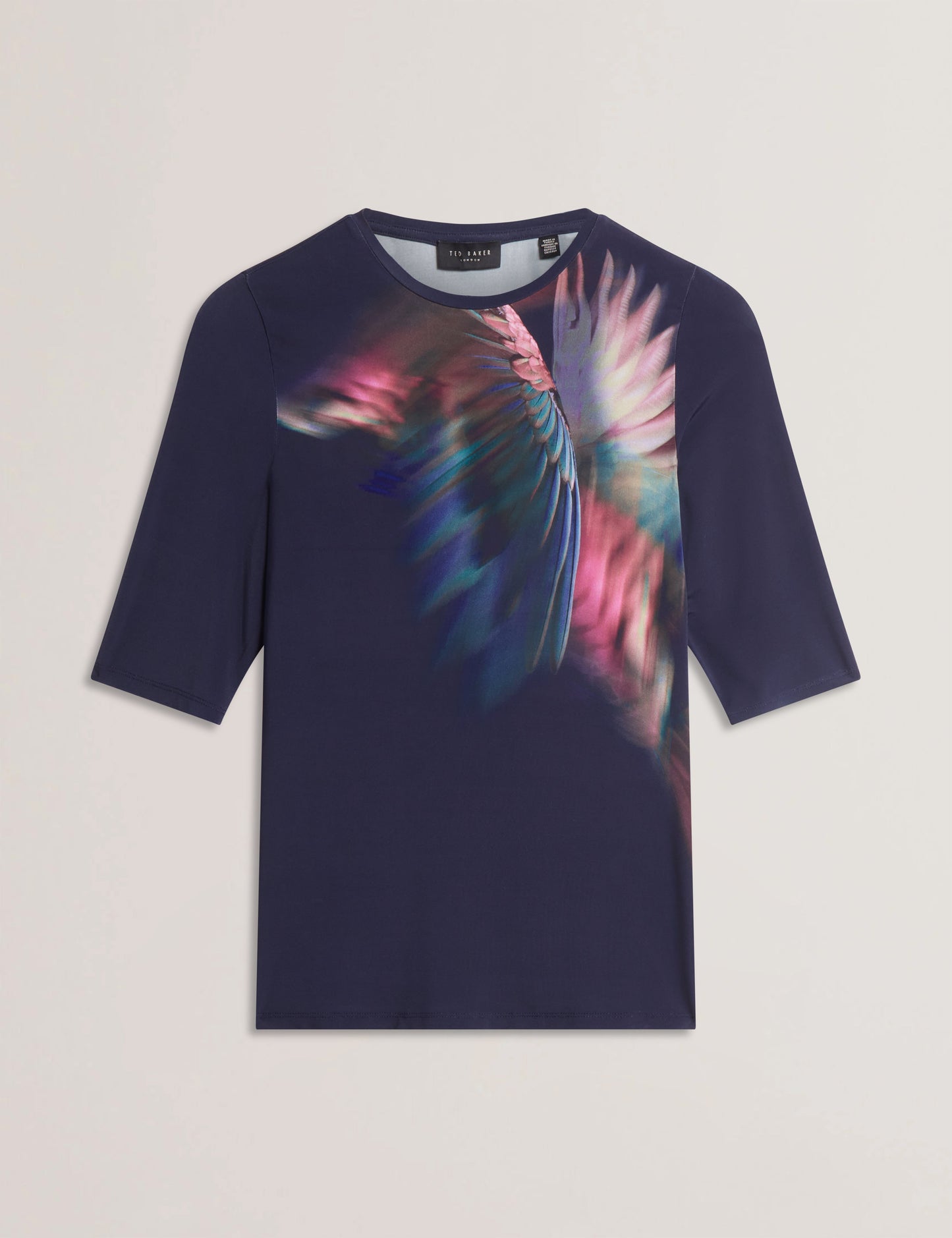 Women's HANNAZ-Printed Slinky Jersey Half Sleeve
